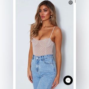 No Looking Back Bodysuit (White)